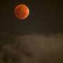 Luna de sange rasare in timpul eclipsei totale