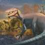 Oamenii de stiinta descopera un nou dinozaur din Argentina cu un os de crocodil in gura